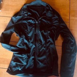 Women’s Black Zip-Front Jacket